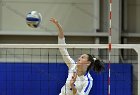 Volleyball vs Emerson  Wheaton College Women's Volleyball vs Emerson College. - Photo by Keith Nordstrom : Wheaton, Volleyball, VB2019